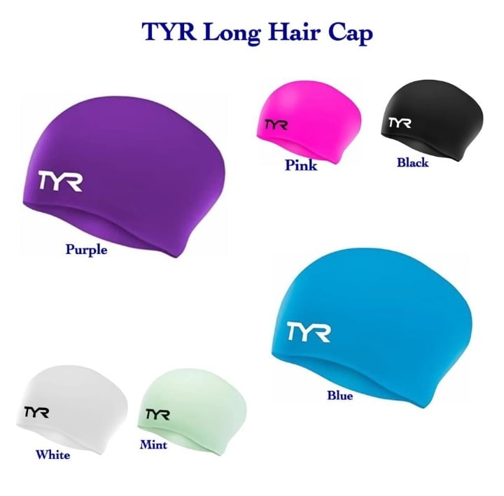 TYR Silicone Cap Long Hair – INDOSWIMGEAR