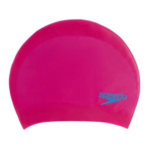 SPEEDO JUNIOR LONG HAIR CAP PINK/BLUE