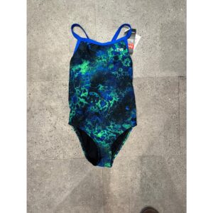 TYR Women's Diploria Diamondfit Swimsuit BL/GN Size 28