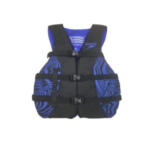 Speedo Adult Universal Nylon PFD Black/Retro (Sky Blue)