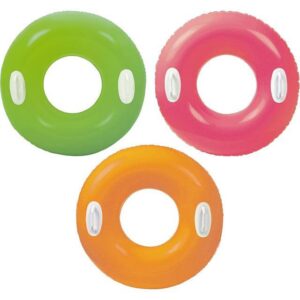 Intex Swim Tube Ring With Two Handles (91cm & 76cm)