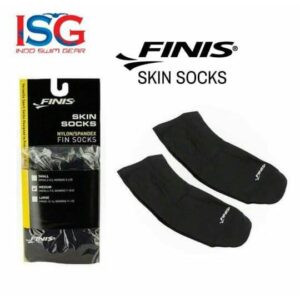 Finis Skin Socks Black Nylon/Spandex