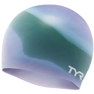 TYR Tie Die Silicone Youth Swim Cap
