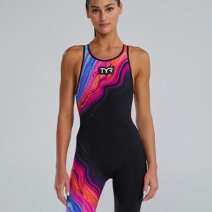 TYR Women's Technical Suit Venzo Open Back - Volconyx (Baju Lomba/Racing suit